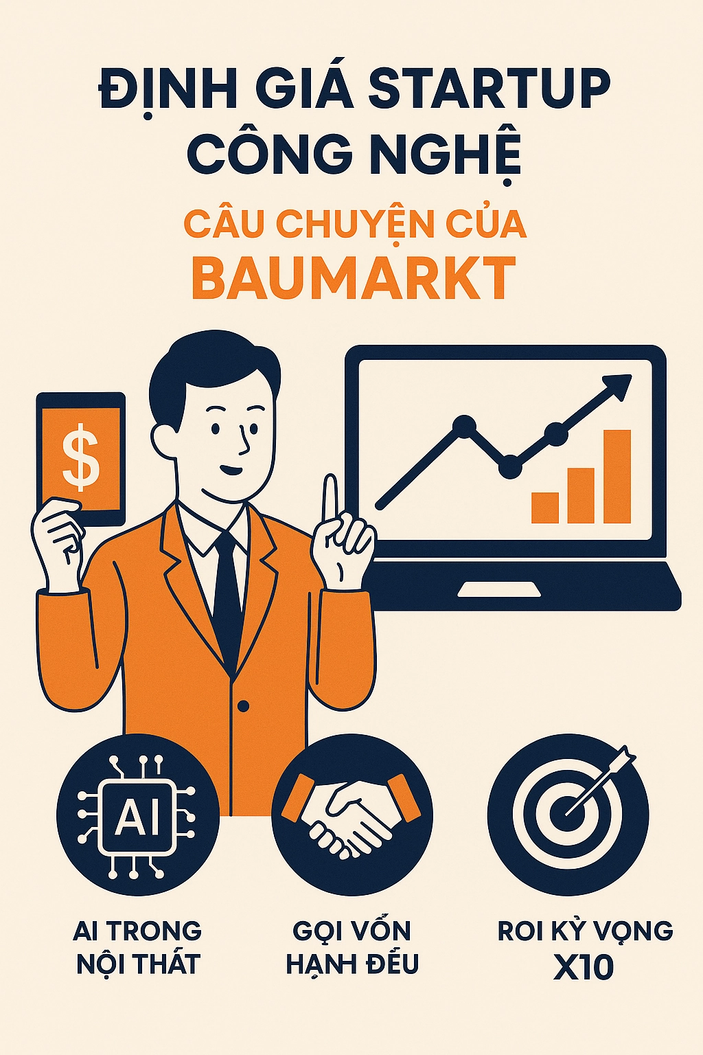 Định giá startup công nghệ: Câu chuyện của BAUMARKT và chiến lược thu hút nhà đầu tư